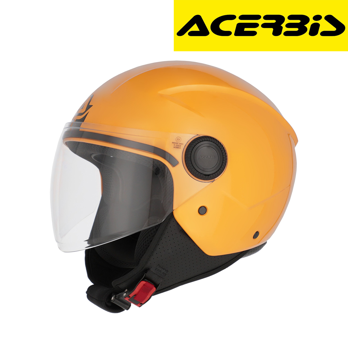 Otvorena – jet kaciga za motor Acerbis Brezza – Žuta