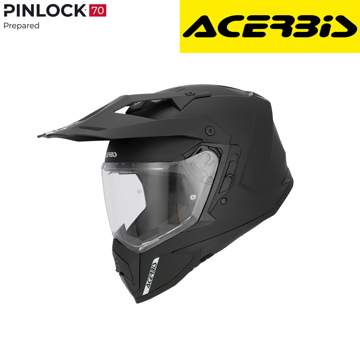 Zatvorena - full face kaciga Acerbis Assault - Crna