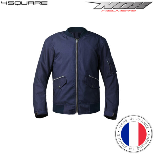 Jakna za motor NOX 4square Citizen - Plava