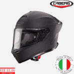 Zatvorena - full face kaciga za motor Caberg Roxter - Mat crna