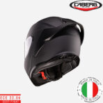 Zatvorena - full face kaciga za motor Caberg Roxter - Mat crna - Image 4