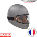Zatvorena - full face kaciga za motor NOX Premium Rage - Mat titanium