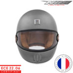 Zatvorena - full face kaciga za motor NOX Premium Rage - Mat titanium - Image 2