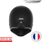 Zatvorena - full face kaciga za motor NOX Premium Seventy II - Mat crna - Image 3