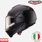 Modularna - flip up kaciga za motor Caberg Trip - Mat crna - Image 6