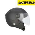 Dječija otvorena - jet kaciga za motor Acerbis Brezza - Crna - Image 2