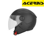 Dječija otvorena - jet kaciga za motor Acerbis Brezza - Crna - Image 6