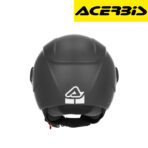 Dječija otvorena - jet kaciga za motor Acerbis Brezza - Crna - Image 3