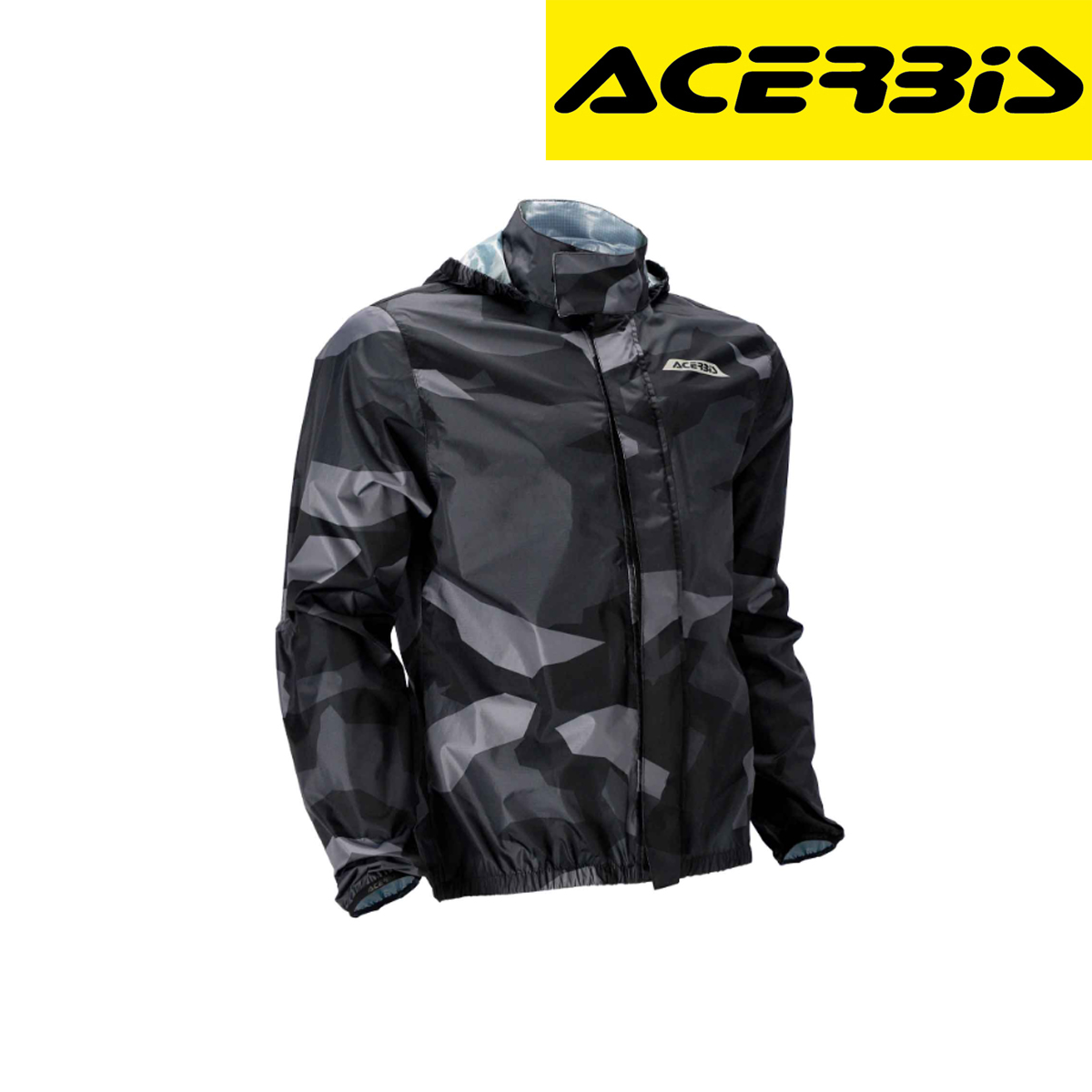 Jakna za motor za kišu Acerbis X-Dry - Maskirna siva (1) Jakna za motor za kišu Acerbis X-Dry - Maskirna siva