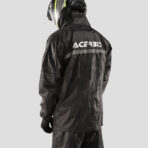Kišno odijelo za motor Acerbis Line - Crno - Image 3