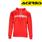 Duks - dukserica za motor Acerbis S-Logo - Crvena - Image 2