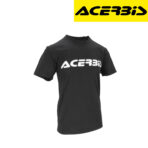 Majica za motor Acerbis T-Logo - Crna