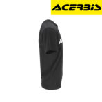 Majica za motor Acerbis T-Logo - Crna - Image 5