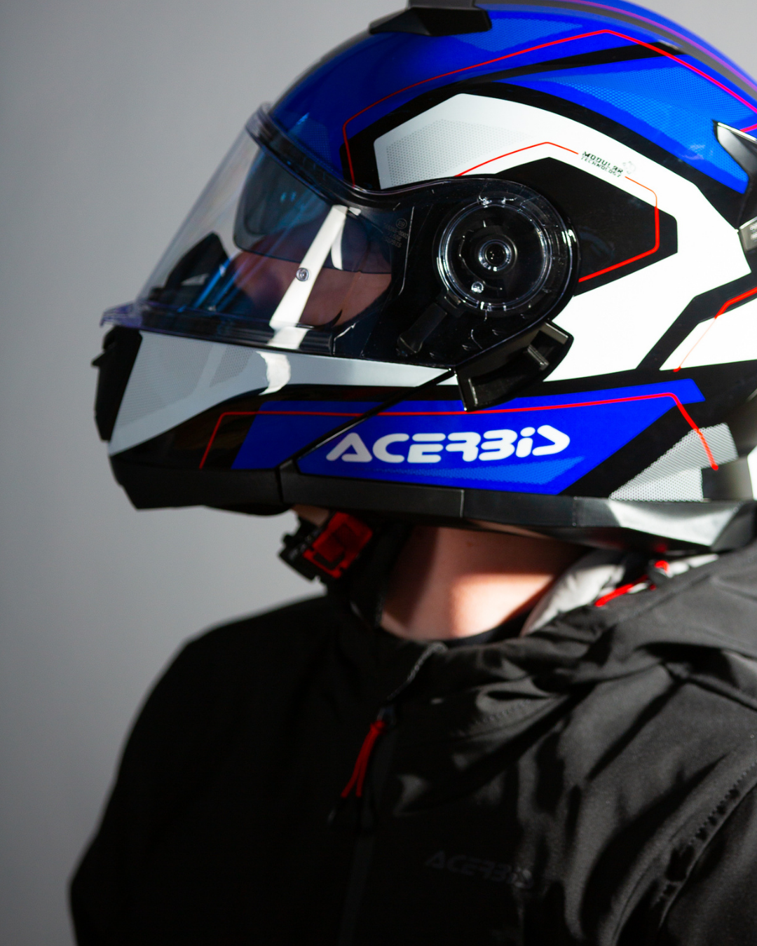 Modularna - flip up kaciga za motor Acerbis Serel 2206 - PB