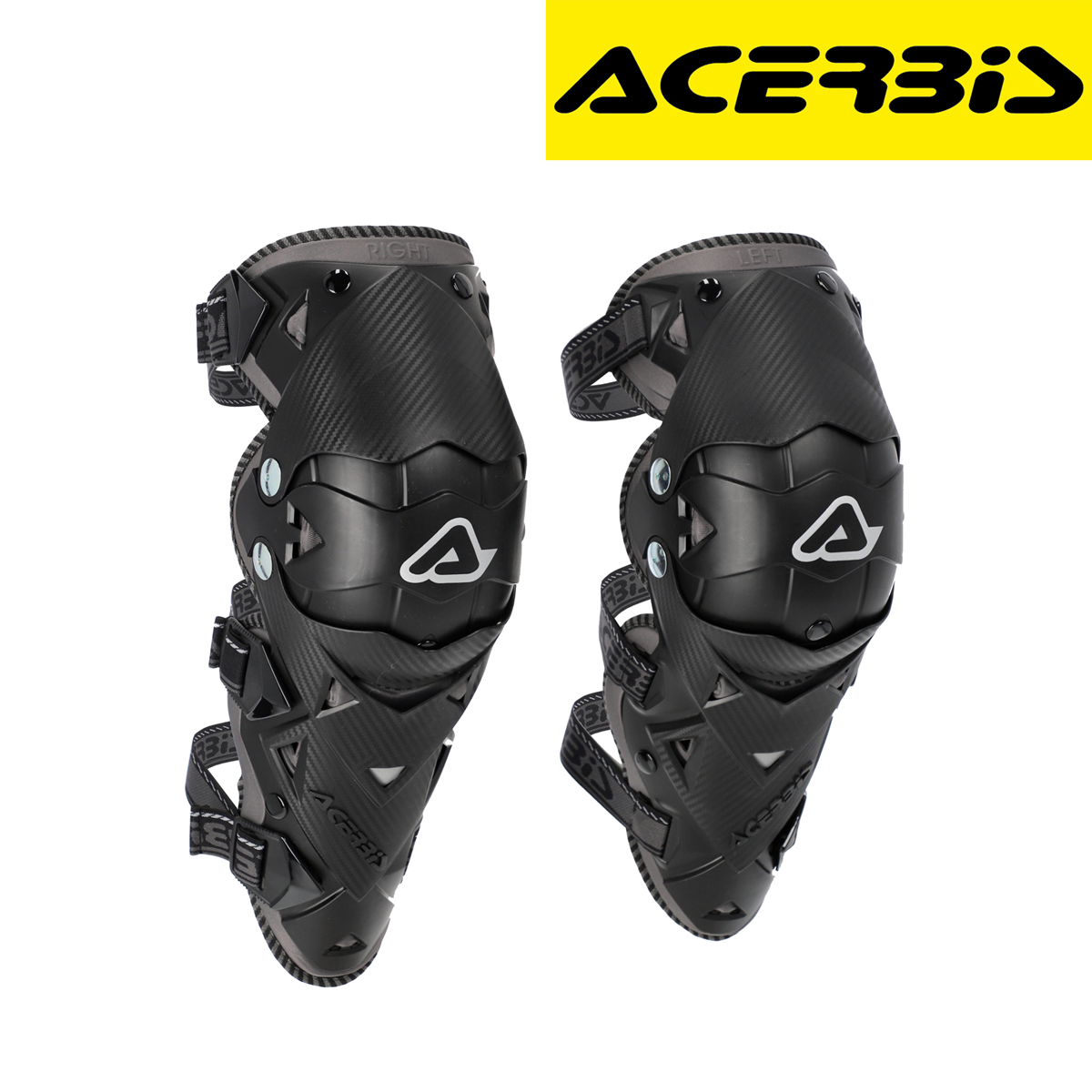 Štitnik - protektor za koljena za motor Acerbis Impact Evo 3.0 - Crni