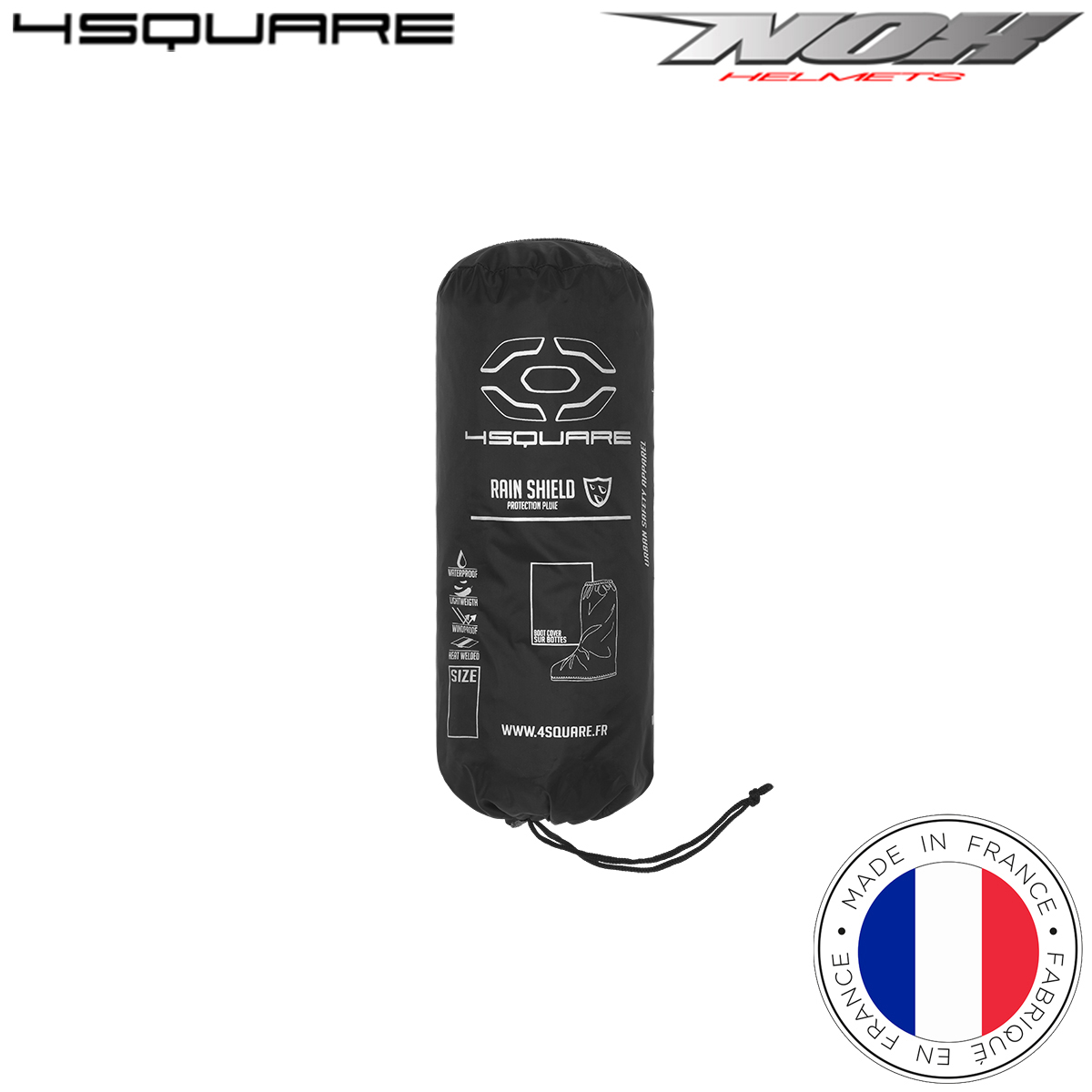 Vodootporna navlaka za cipele - patike NOX 4square Scold - Crna