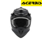 Zatvorena - full face off road kaciga za motor Acerbis Linear 2206 Solid - Metalik crna - Image 4