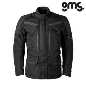 Jakna za motor GMS Gear Neo WP - Crna