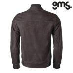 Kožna jakna za motor GMS Castillo - Smeđa - Image 3