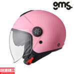 Otvorena – jet kaciga za motor GSM Gelato – Roza - Image 3