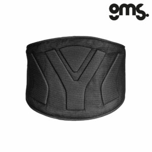 Pojas za leđa za motor GMS Windbreaker - Crni