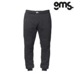 Trenerka - hlače za motor GMS Jogger Cruz - Crne