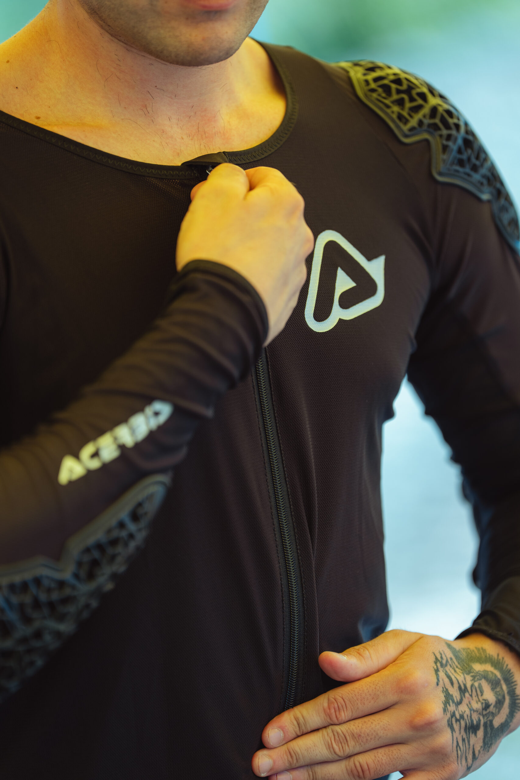 Jakna za motor Acerbis P035 - Crna