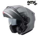 Modularna - flip up kaciga za motor GMS Aperio - Titanium