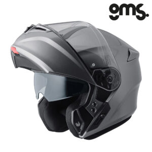 Modularna - flip up kaciga za motor GMS Aperio - Titanium