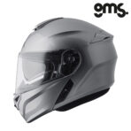 Modularna - flip up kaciga za motor GMS Aperio - Titanium - Image 4