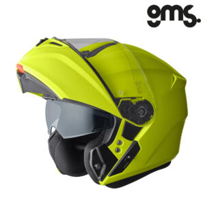 Modularna - flip up kaciga za motor GMS Aperio - Žuta