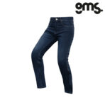 Ženske pantalone - hlače - farmerke za motor GMS Rattle Lady - plave