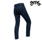 Ženske pantalone - hlače - farmerke za motor GMS Rattle Lady - plave - Image 3