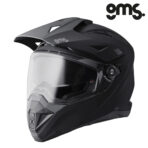 Zatvorena - full face kaciga GMS Adventus - Mat crna