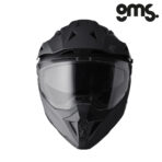 Zatvorena - full face kaciga GMS Adventus - Mat crna - Image 2