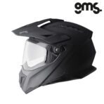 Zatvorena - full face kaciga GMS Adventus - Mat crna - Image 3