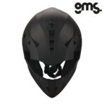 Zatvorena - full face off road kaciga za motor GMS Fortis - Mat crna - Image 4