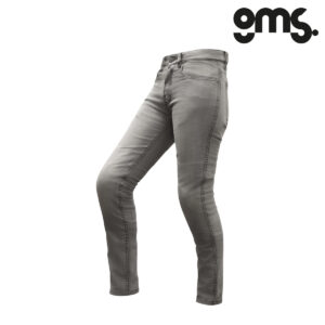 Ženske pantalone - hlače - farmerke za motor GMS Rattle Lady - Sive