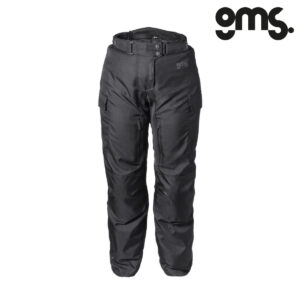 Ženske pantalone - hlače za motor GMS Starter Neo WP Lady - Crne