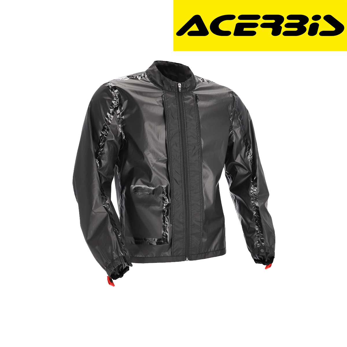 Jakna za motor Acerbis Membrane Ramsey Vented Long - Crna (1) Jakna za motor Acerbis Membrane Ramsey Vented Long - Crna - Image 1