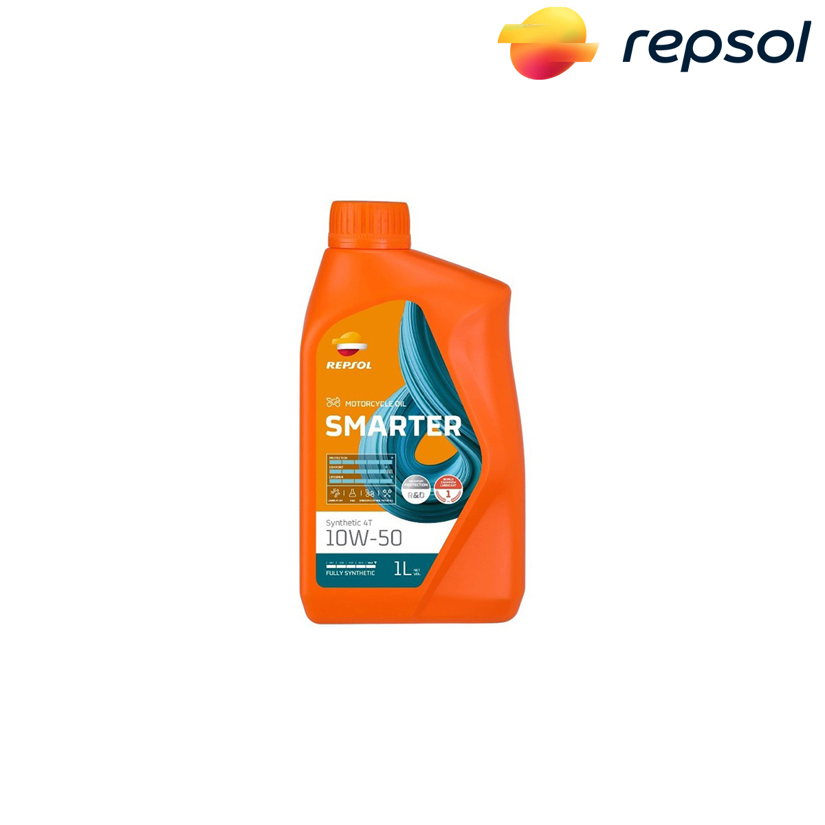 Motorno ulje - ulje za motore Repsol Smarter 4T 10W50 1l RPP2064NHC Motorno ulje - ulje za motore Repsol Smarter 4T 10W50 1l RPP2064NHC - Image 1