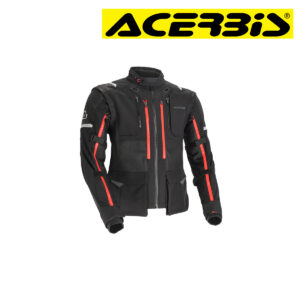 Jakna za motor Acerbis Rally Pro - Crna
