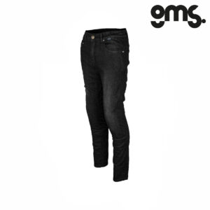 Pantalone - hlače - farmerke za motor GMS Rattle Man - Crne