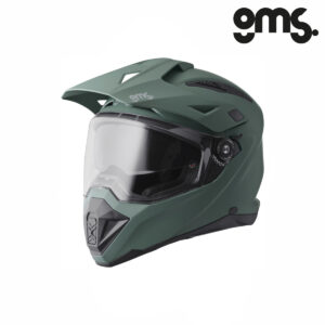 Zatvorena - full face kaciga GMS Adventus Enduro - Zelena