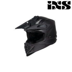 Zatvorena - full face off road kaciga za motor iXS 363 1.0 - Mat crna